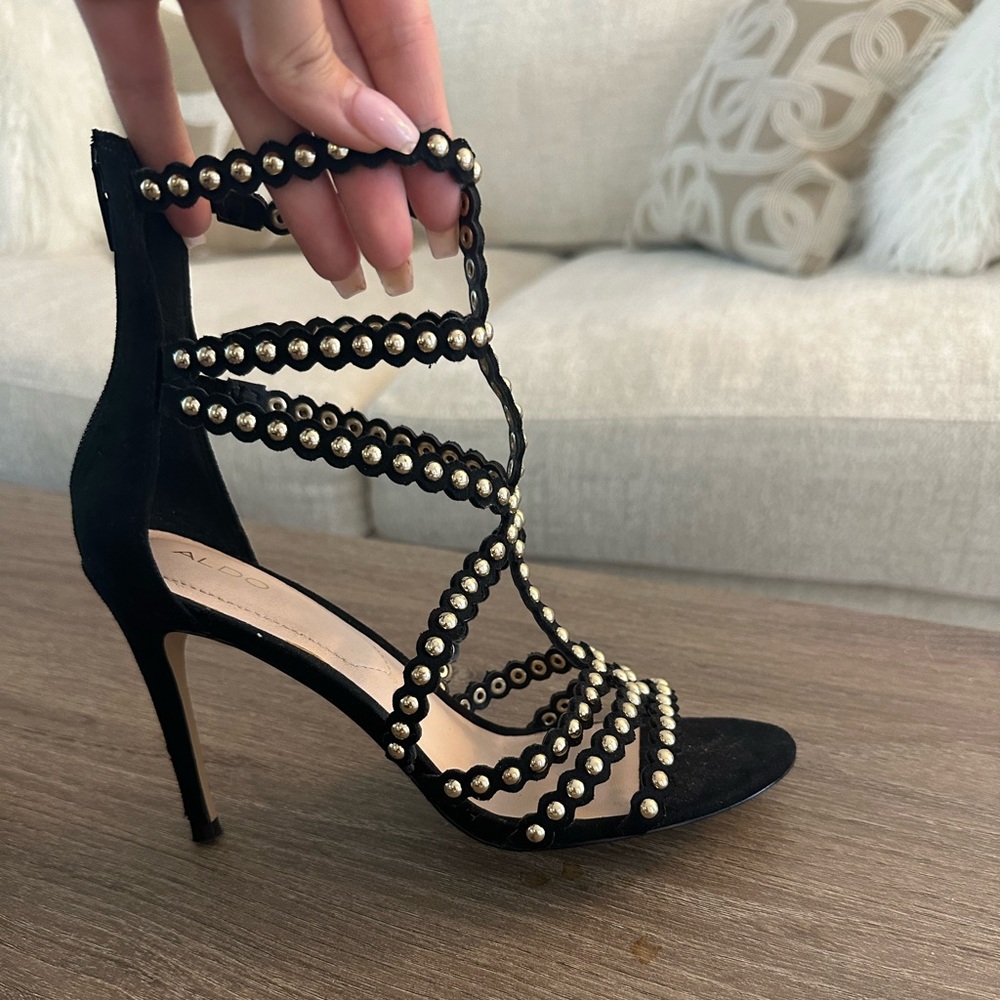 ALDO Black unique heels